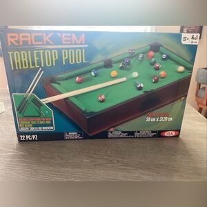 Mini Tabletop Pool Game Set